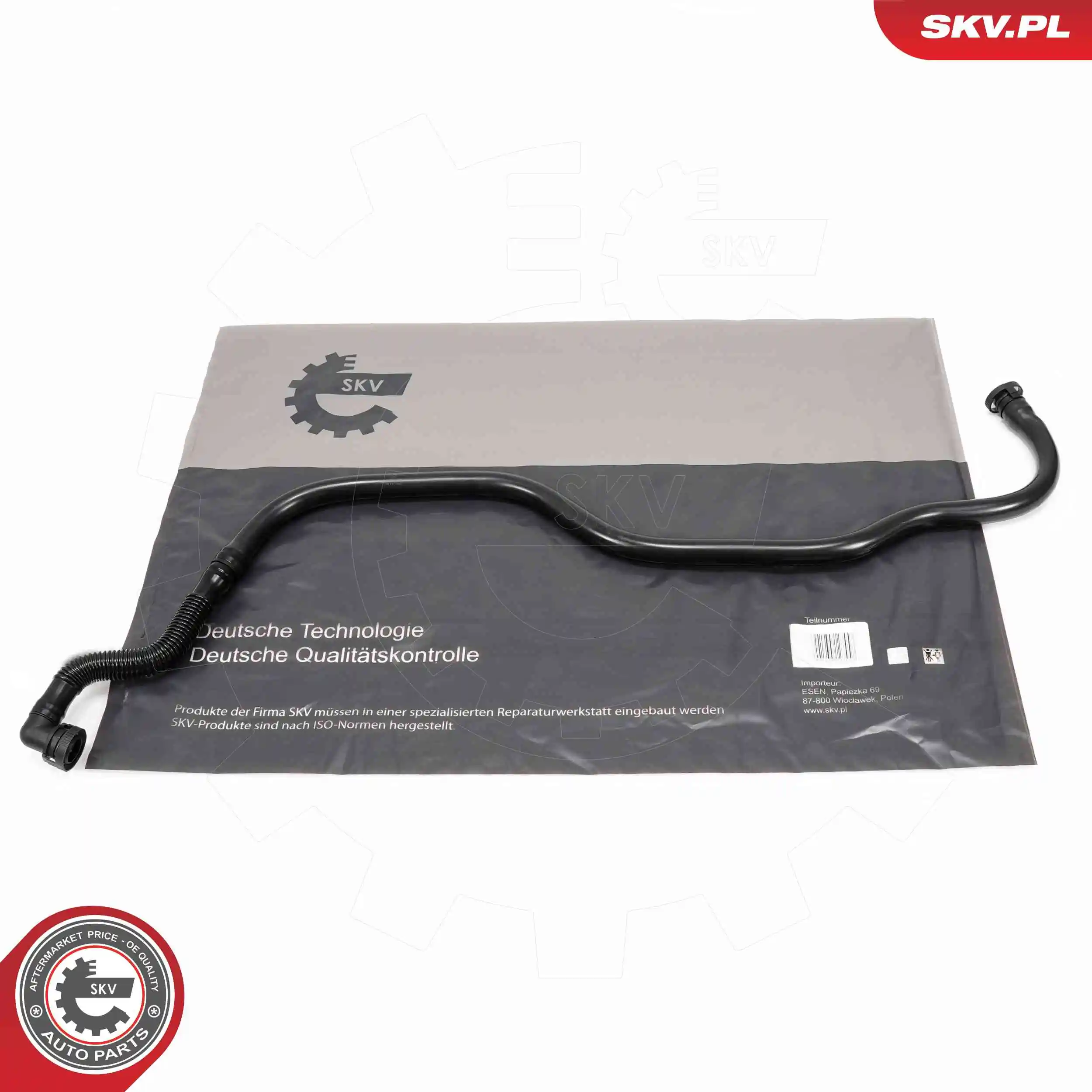 Hose, crankcase ventilation
